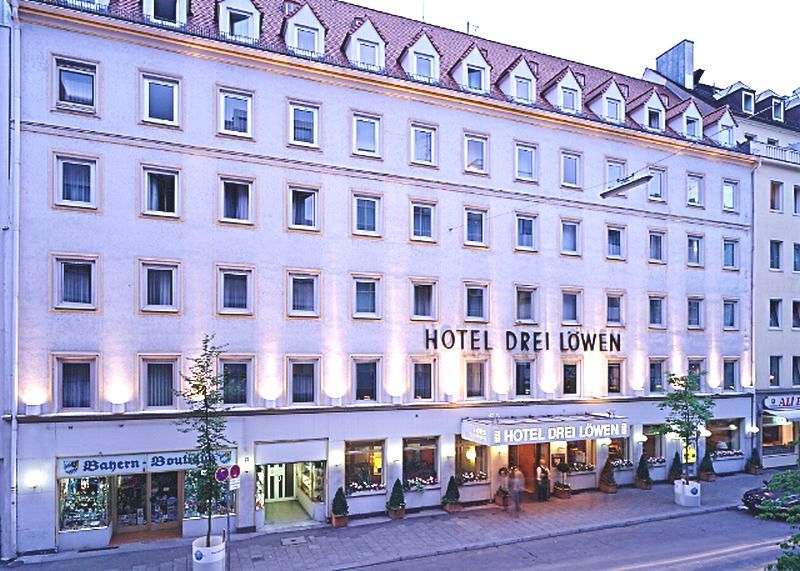 Отель Drei Loewen Мюнхен Экстерьер фото